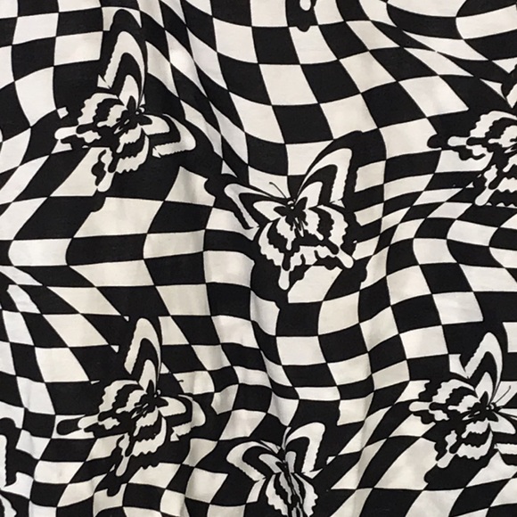 Angel Energy brand black Butterfly Crop - Picture 2 of 7